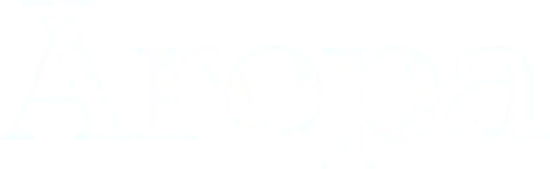 Ārepa wordmark in white